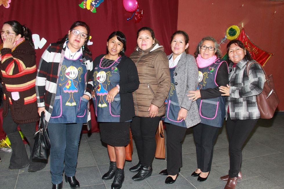 Profesoras de la U.E. Niño Jesús.