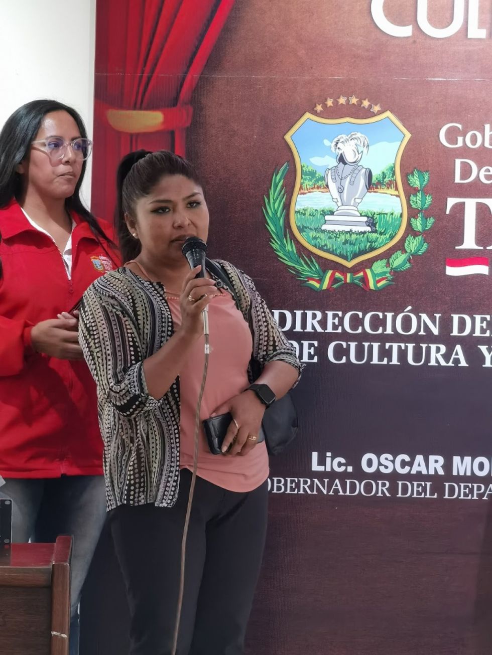 Cinthia Choque. 