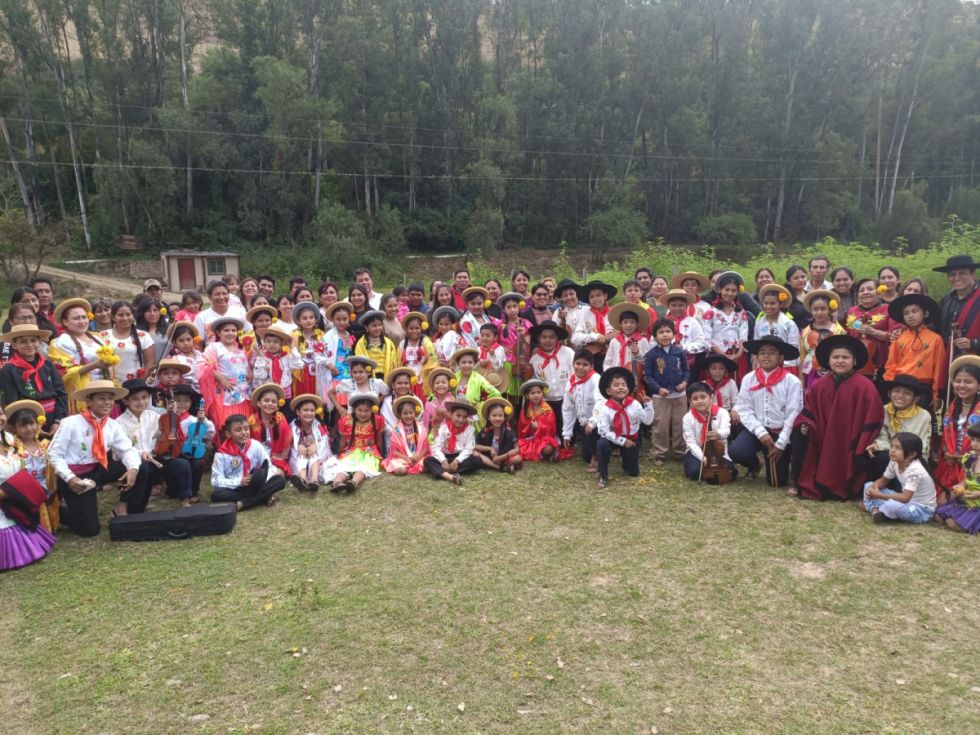 Estudiantes de la Escuelita Departamental