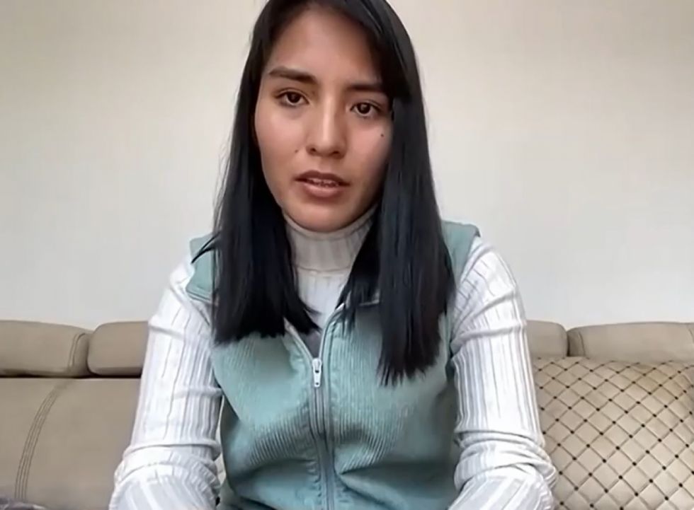 Cielo Veizaga: ‘¿Porqué el señor Evo Morales le tiene miedo a la juventud?'