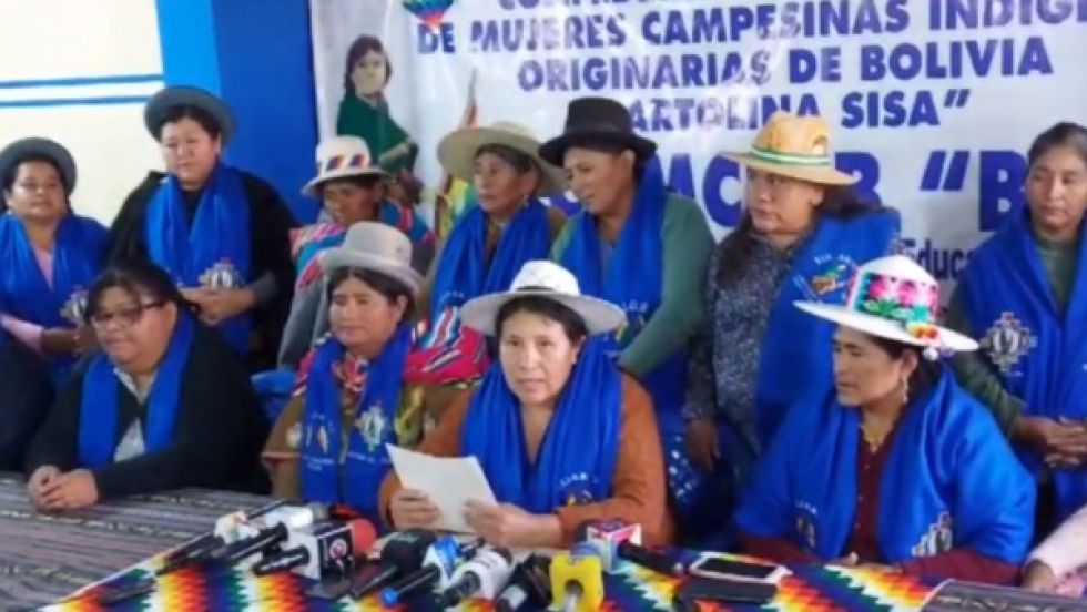 Bartolinas buscan que Arce y Evo se den el “sana, sana”