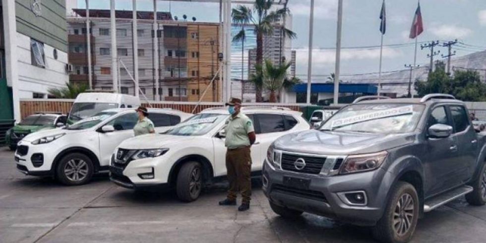 Cae una banda criminal que robaba vehículos en Chile y los intercambiaba por droga o dinero en Bolivia