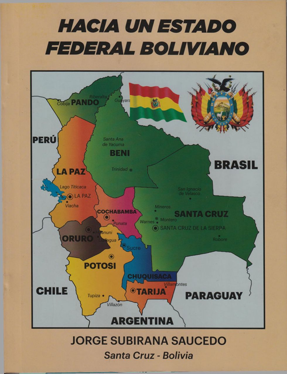 Portada Hacia un Estado Federal Boliviano