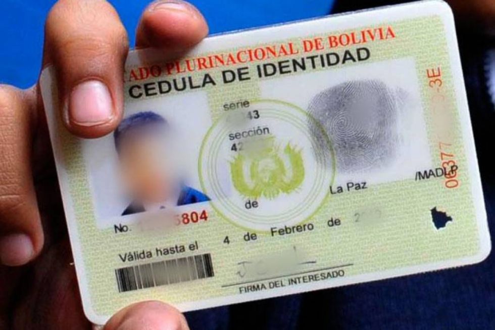 En noviembre entra en vigencia la nueva Cédula de Identidad