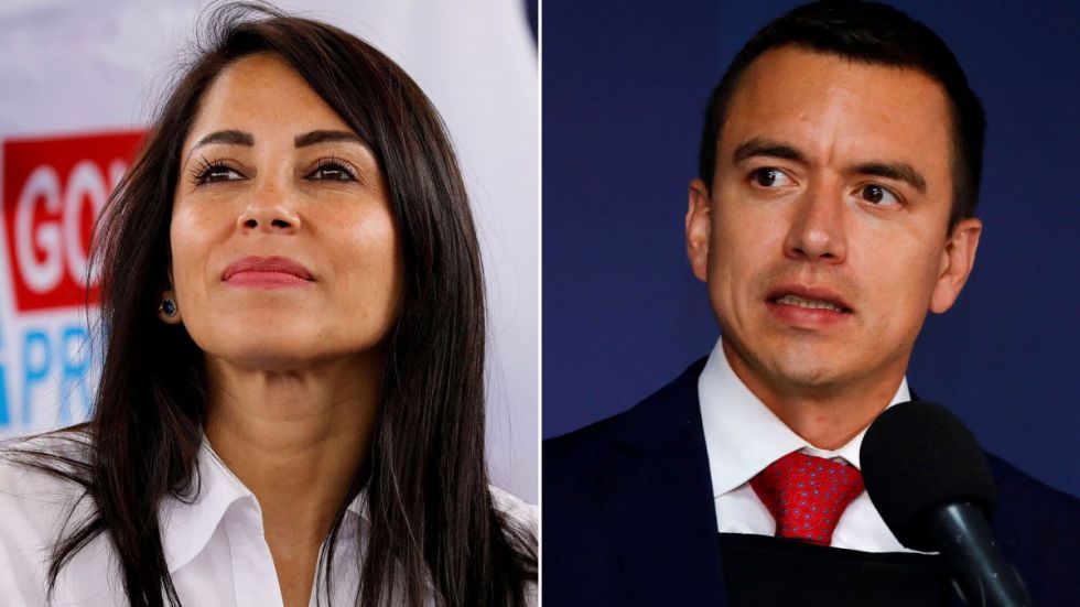 Ecuador: Así llegan Luisa González y Daniel Noboa al debate previo al balotaje