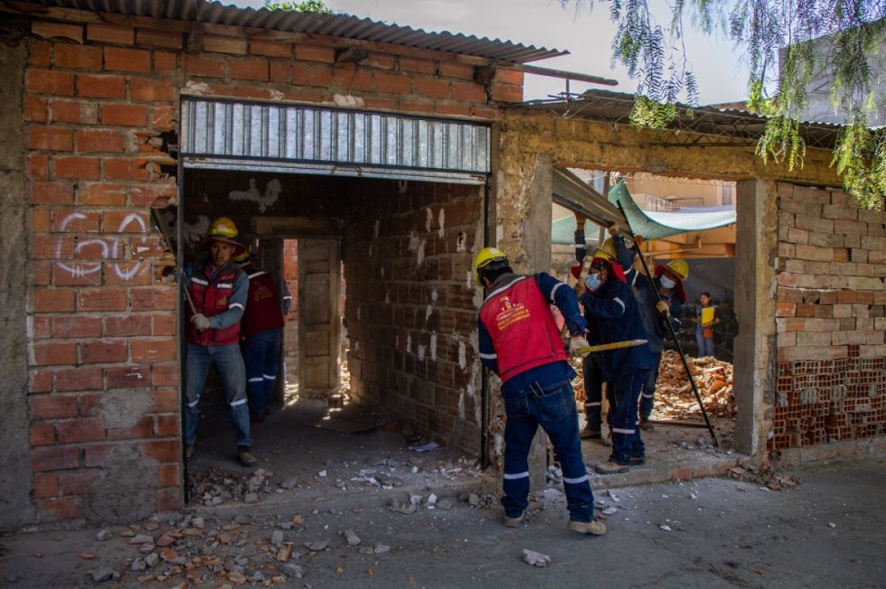 La Alcaldía recupera 52 m2 en el barrio La Florida 