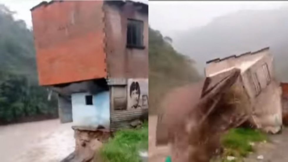 Nor Yungas: Riada destruye viviendas y afecta a una escuela en el Choro