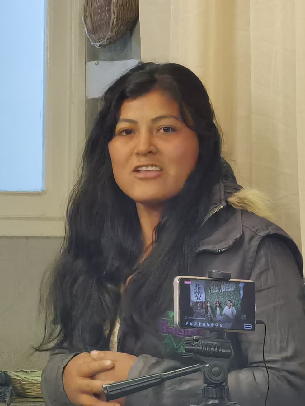 Guadalupe, activista sanlorenceña