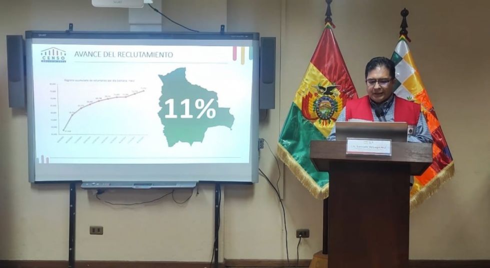INE recluta al 11% de los censistas