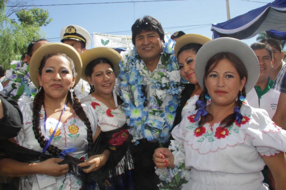 Evo en Tarija
