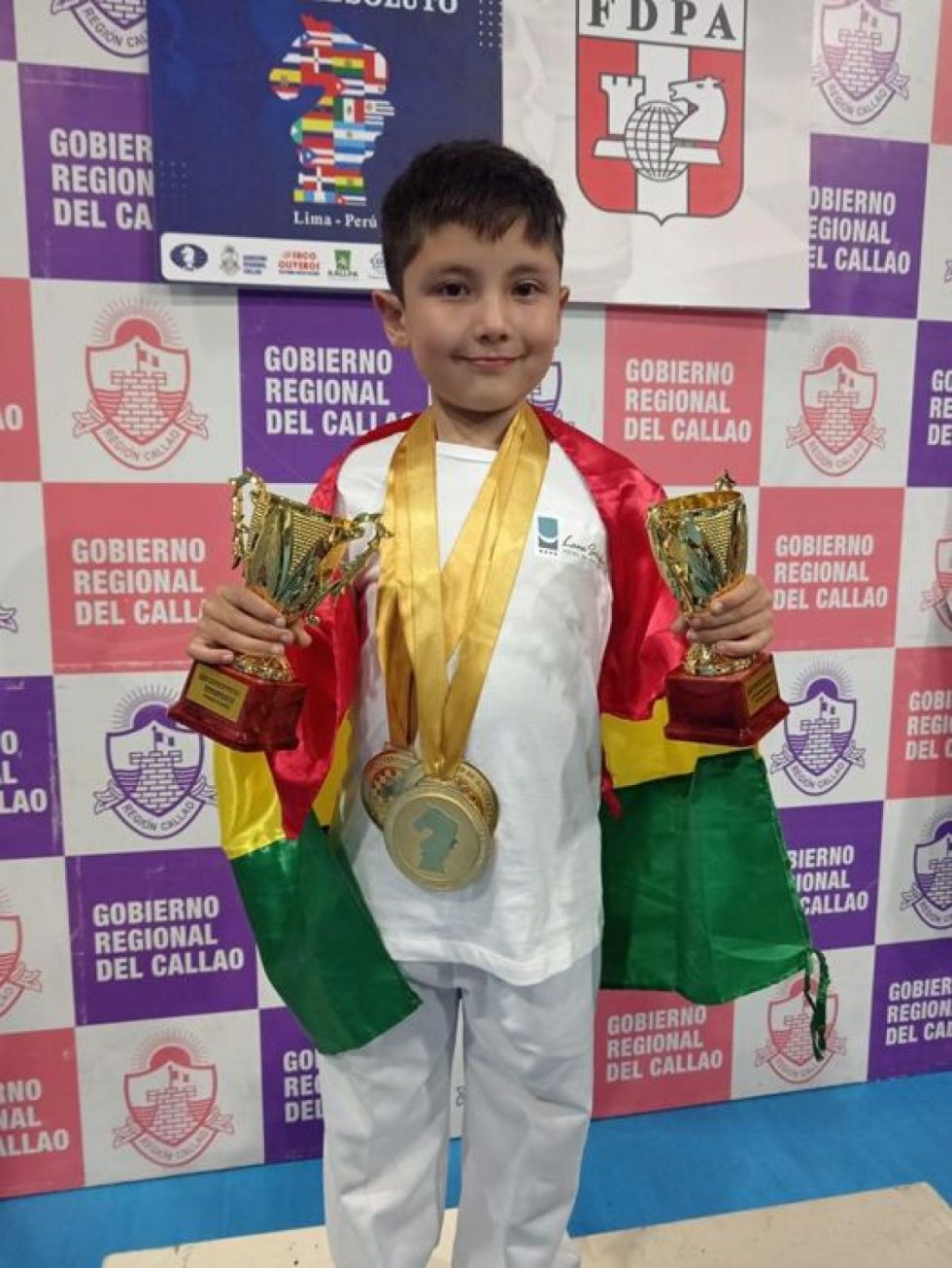 El ajedrecista boliviano Thiago Arteaga gana triple oro en el Campeonato Panamericano en Perú