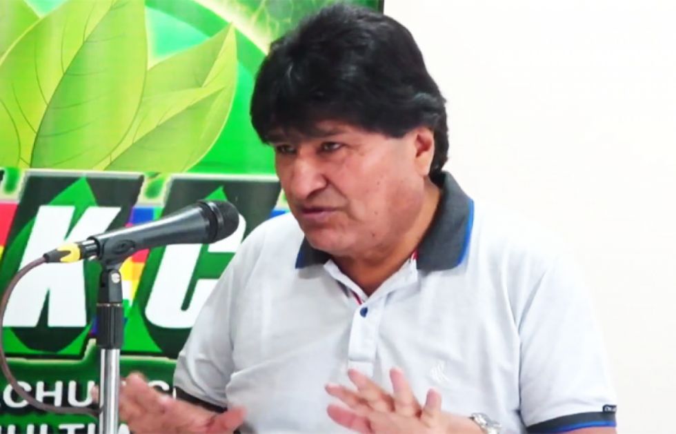 Evo asegura que Arce "está hundiendo al país" 