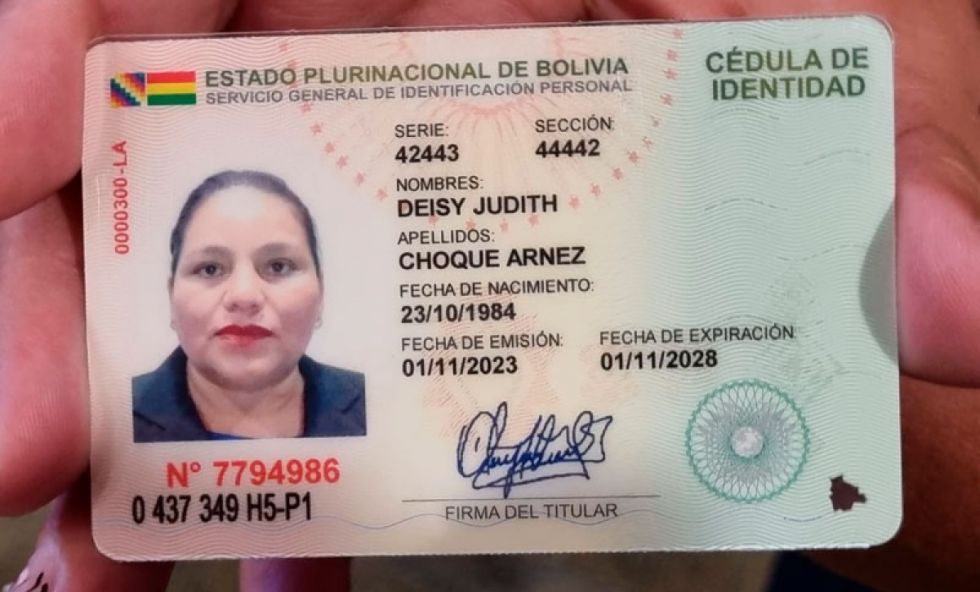 Presentan la nueva cédula de identidad que rige desde este 1 de noviembre