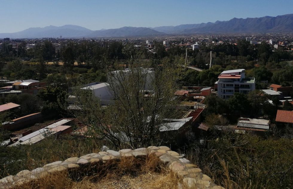 Paisaje de la ciudad de Tarija 