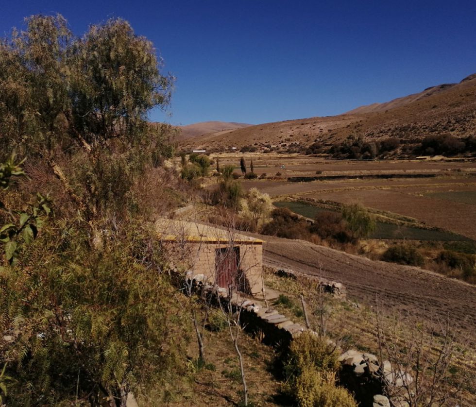Paisaje de la ciudad de Tarija 