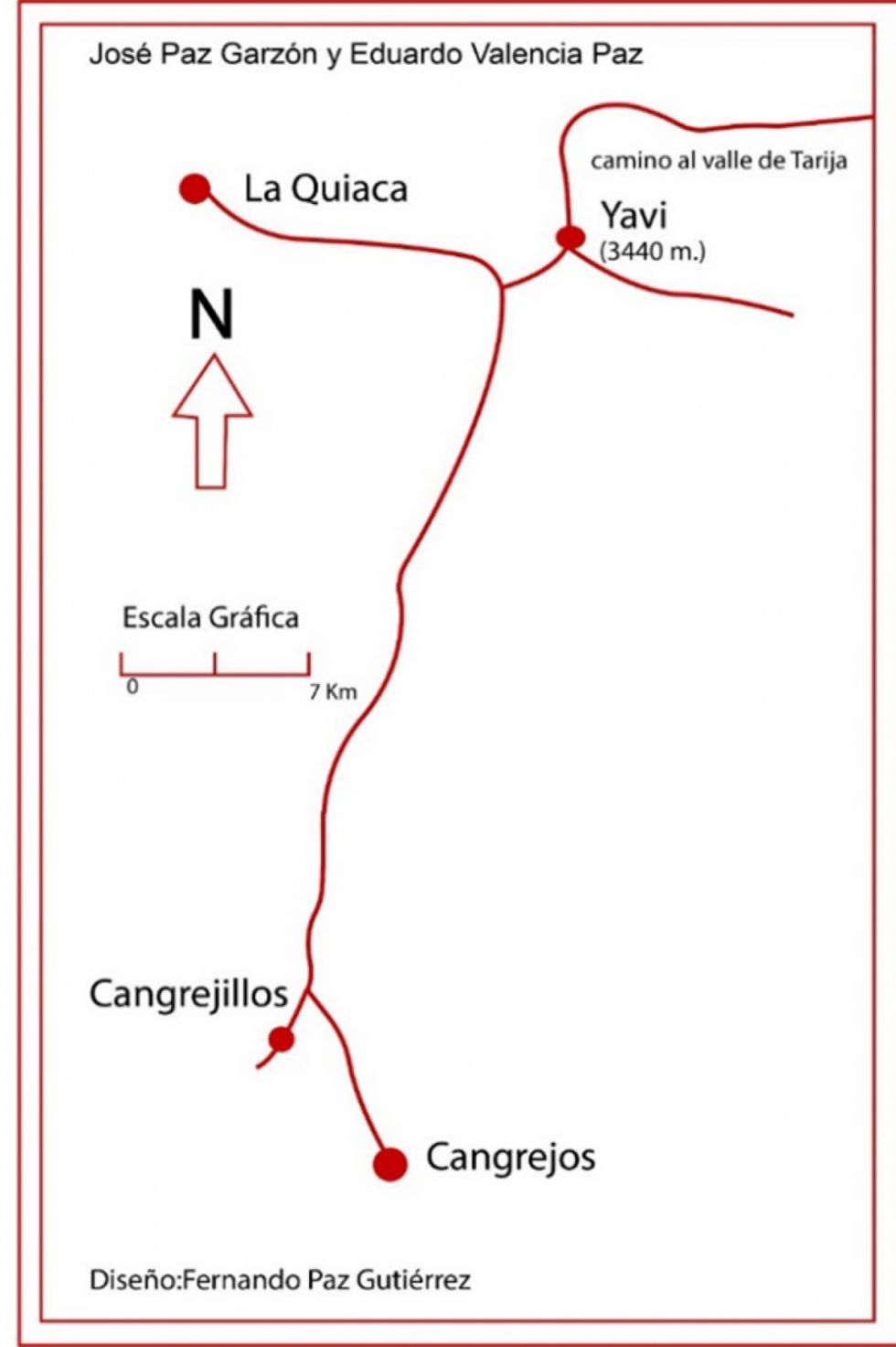 Ubicación de Yavi