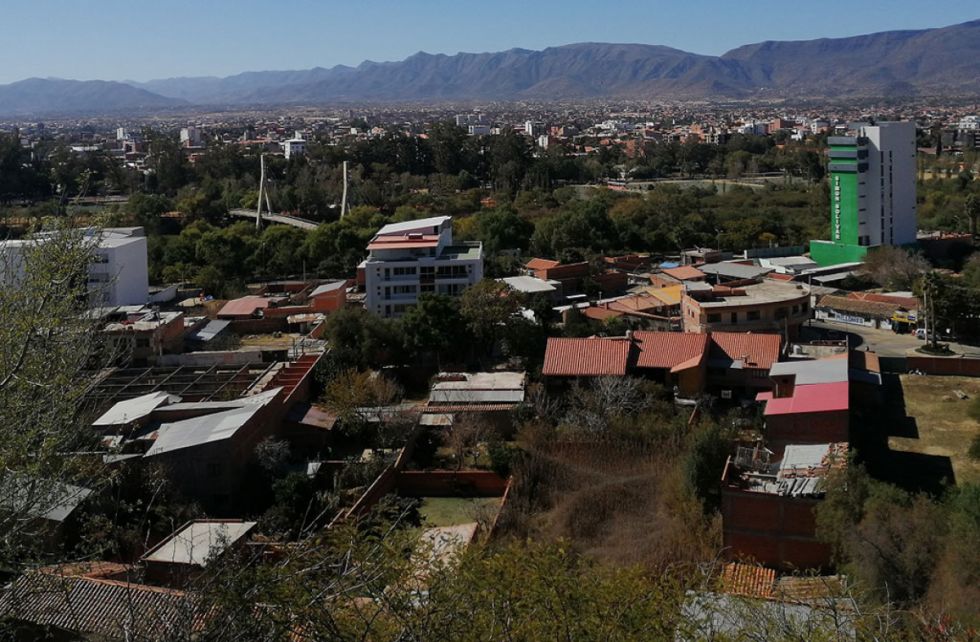 Paisaje de la ciudad de Tarija 