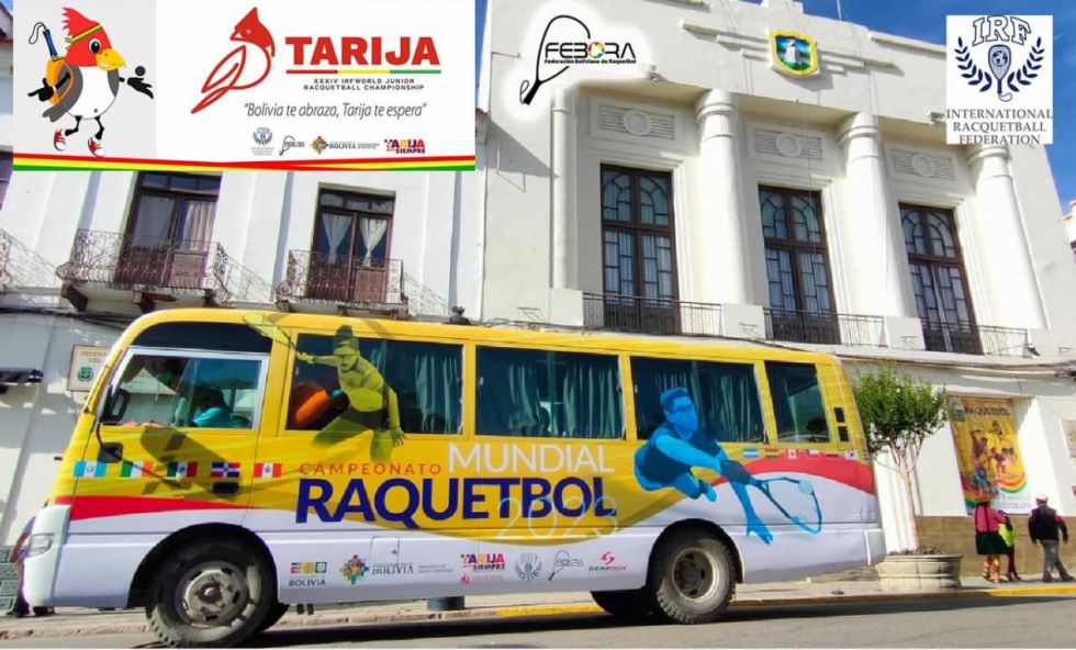 Habrá cuatro puntos de WiFi gratuito en Tarija por el Mundial de Ráquetbol Junior 