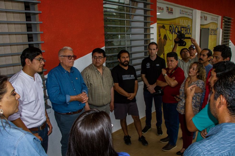 La IRF destaca coordinación para asegurar el Mundial de Ráquetbol