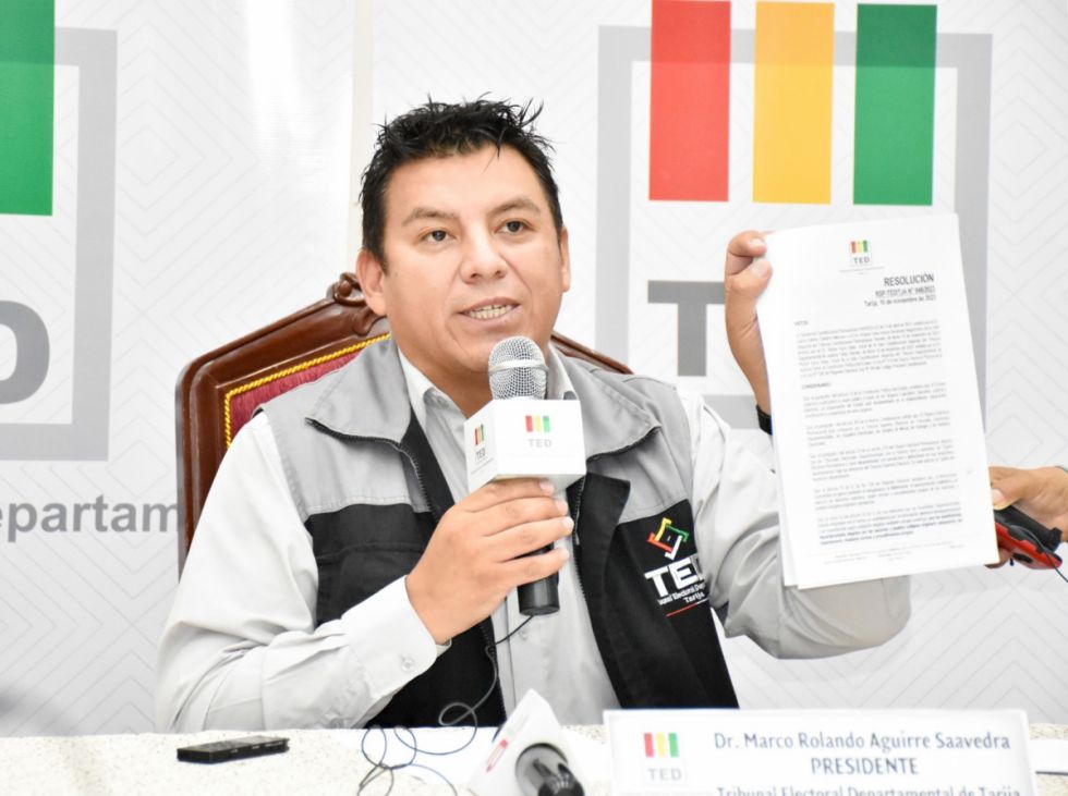 El TED decide restituir el curul de Federico Salazar en la ALDT