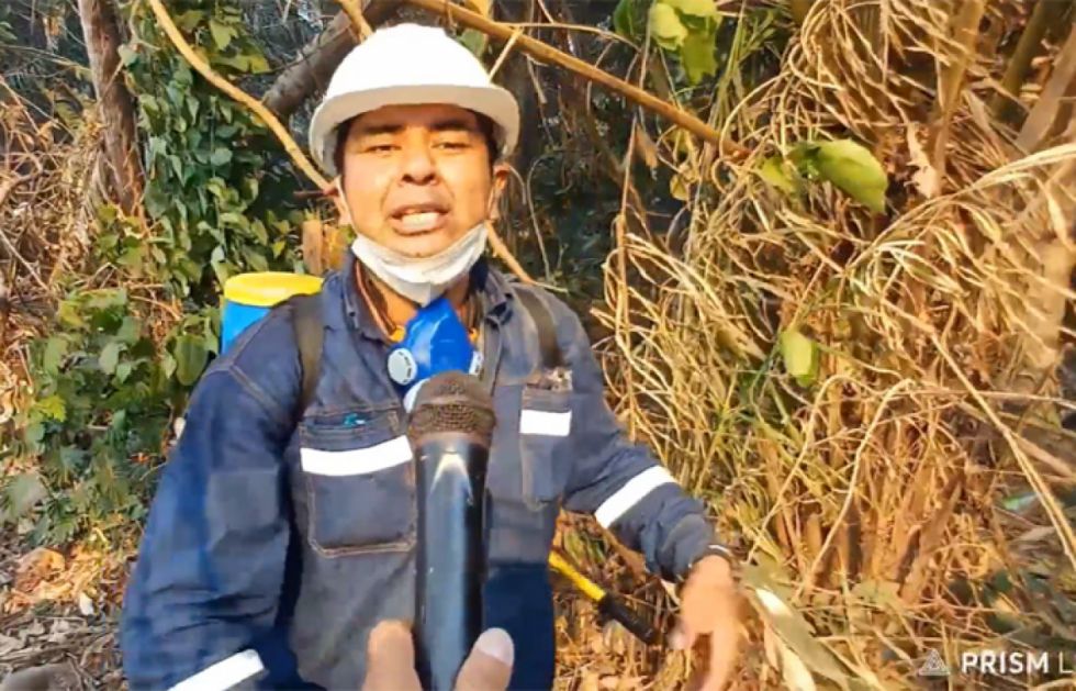 Voluntario: “las autoridades vienen un ratito y se van; nadie nos escucha, nadie nos apoya; eso nos da rabia”