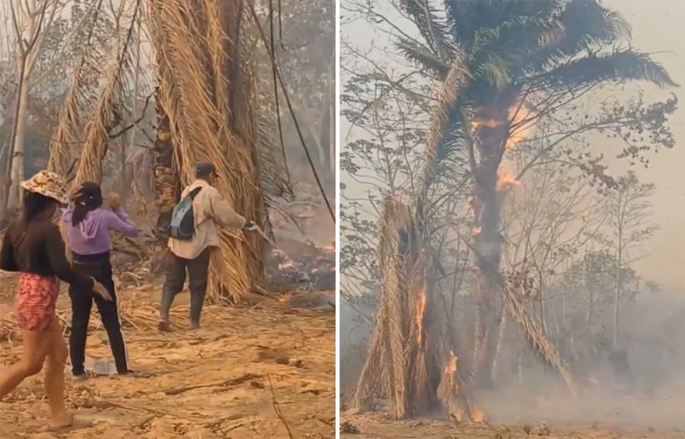 Recrudecen los incendios, el humo asfixia a voluntarios