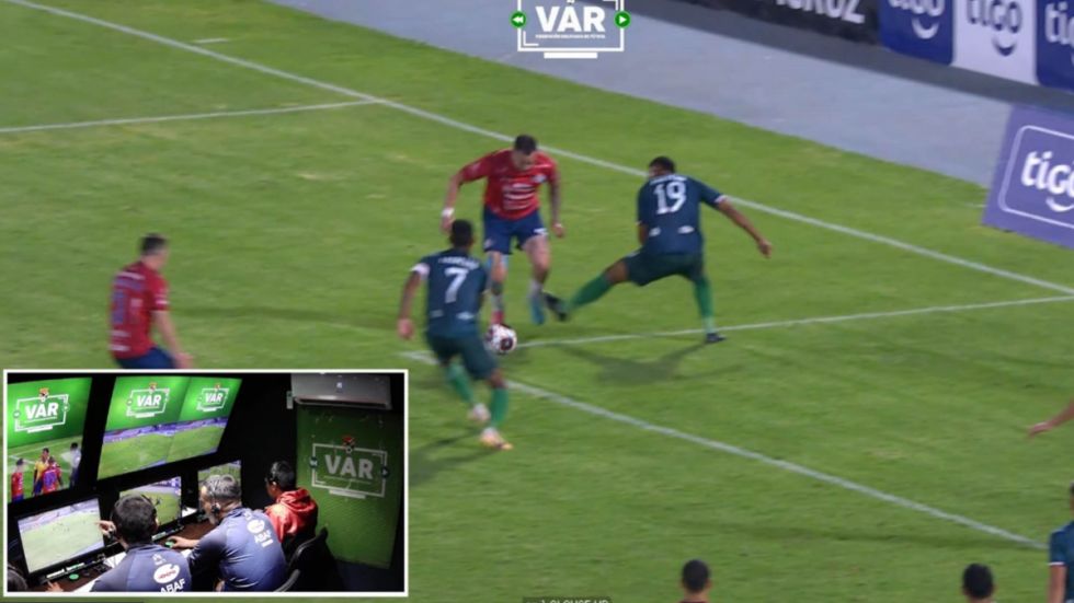 Se publicó el video de la situación VAR "Penal / No Penal" en Wilstermann-Tomayapo (VIDEO)