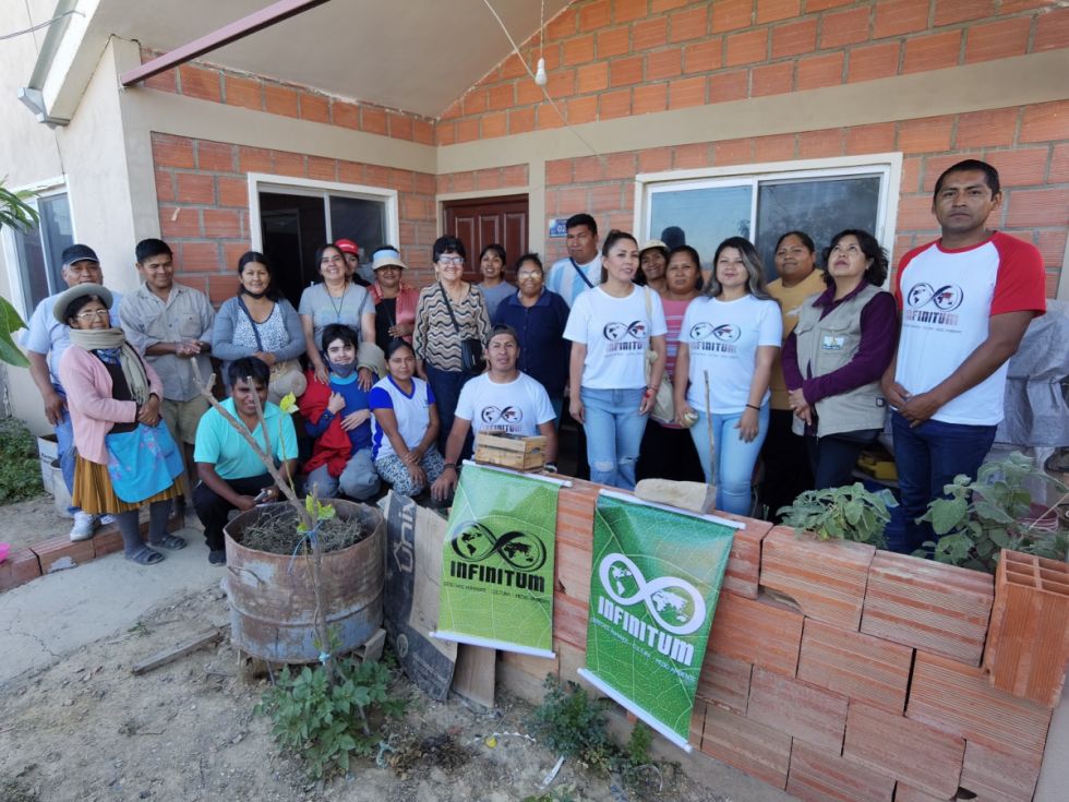 Asistentes en la conclusión del recorrido