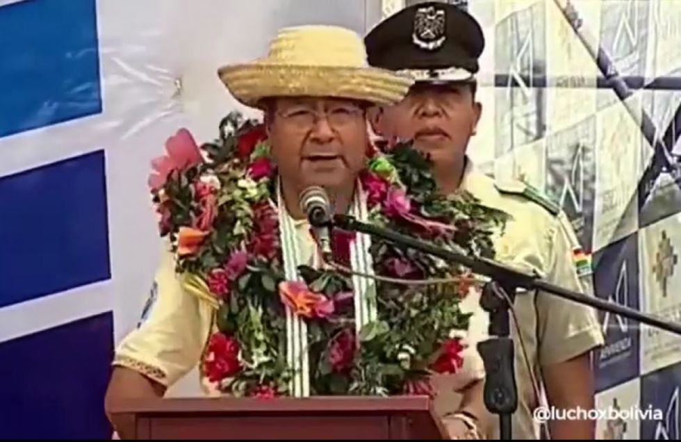 Presidente Arce asegura que está dispuesto a ir al revocatorio