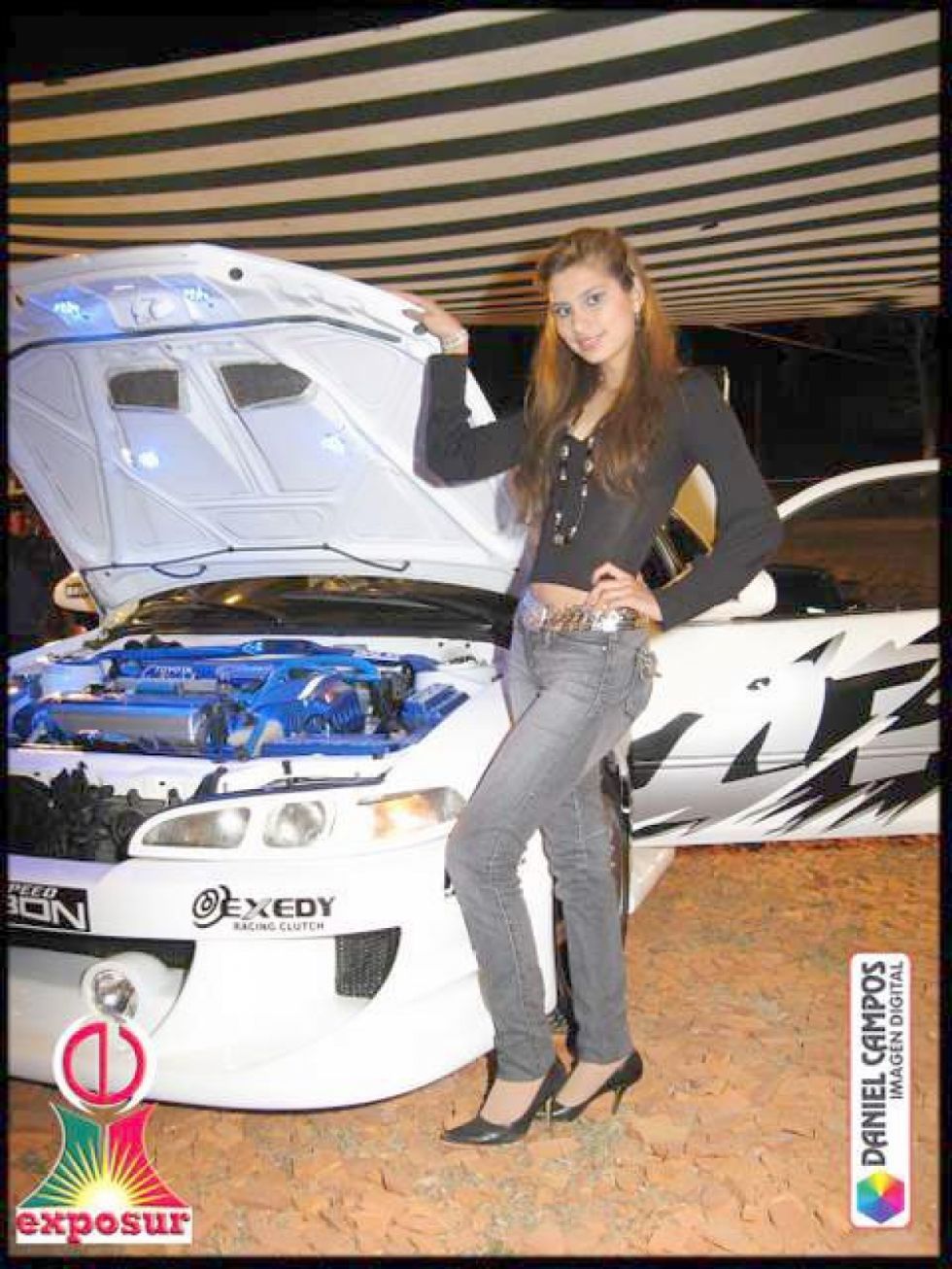 Nahir Abraham, azafata de EXPOTUNNIG