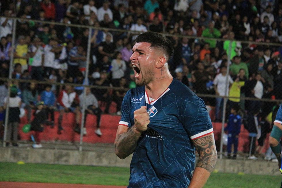 El grito sagrado de Monges  tras anotar su gol