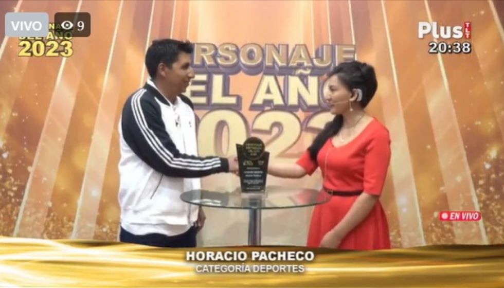 Horacio Pacheco con Esther Otondo