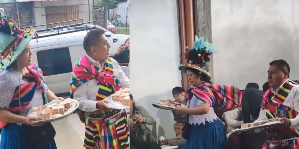 Boda en Sucre se viraliza por extravagante regalo de Bs. 200 mil (Video)