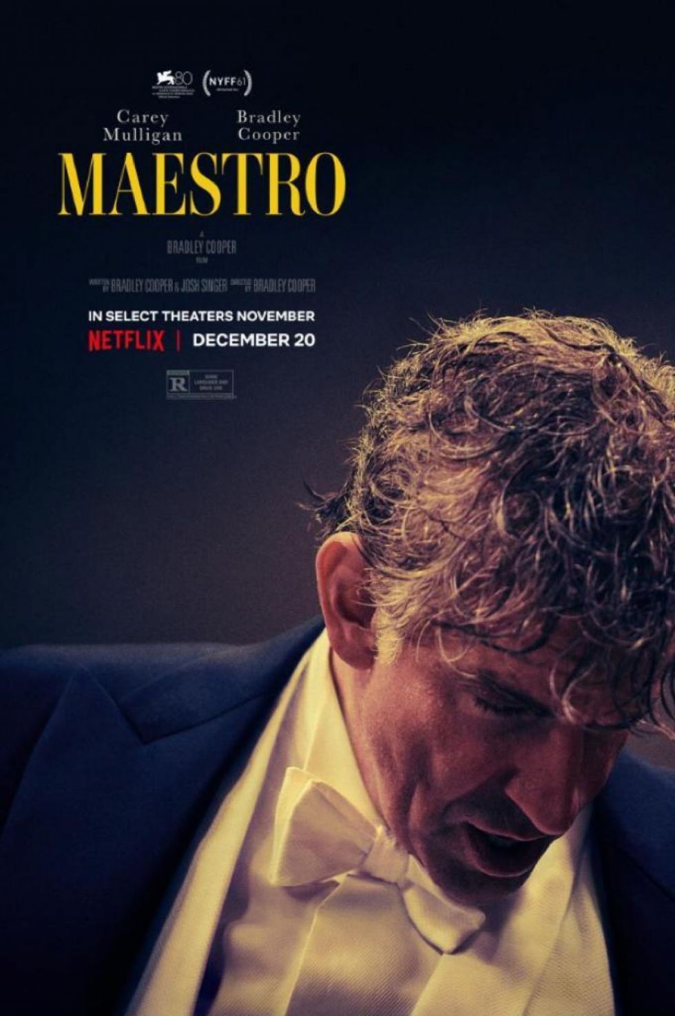 Tres Tristes Críticos: “Maestro”, un filme a la medida de Bradley Cooper