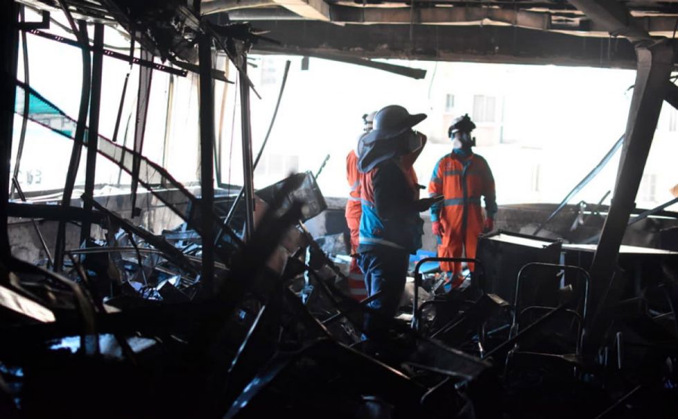 Montaño: incendio en Vías Bolivia no fue casual