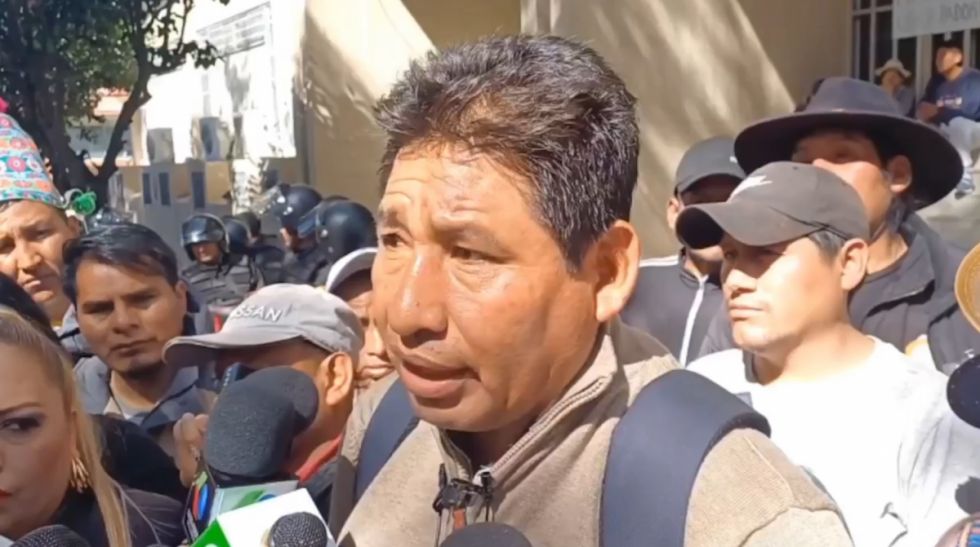 ‘Evistas’ advierten con masificar protestas en Sucre
