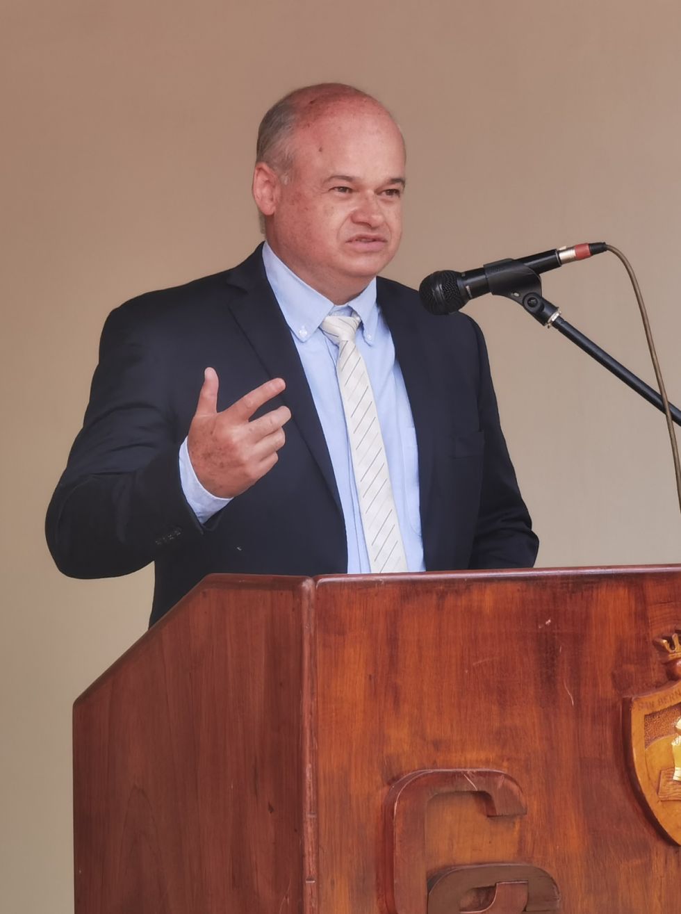 Sergio Ávila, presidente de la Sociedad Educativa San Bernardo de Tarija S.A. 