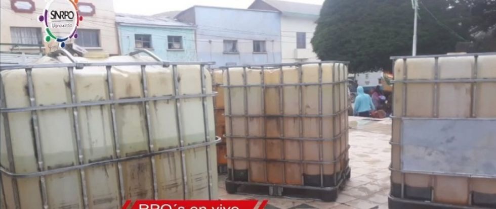 Puerto Acosta: “incautan” 6.000 litros de diésel