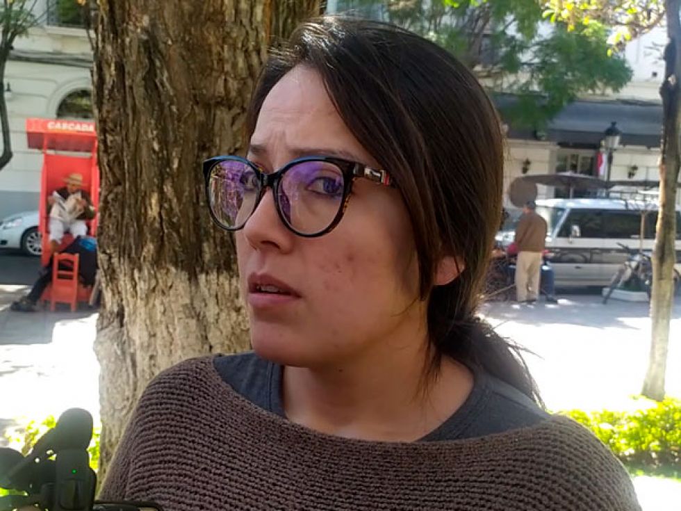 Asedian a la diputada Luciana Campero por su labor parlamentaria
