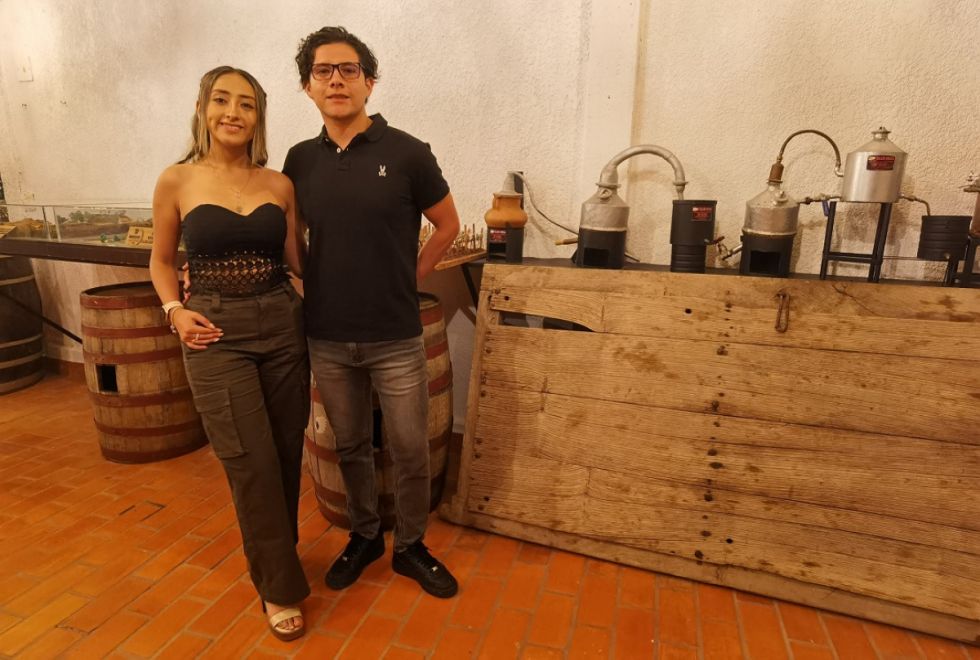 Melina Gallardo y Diego Olarte.