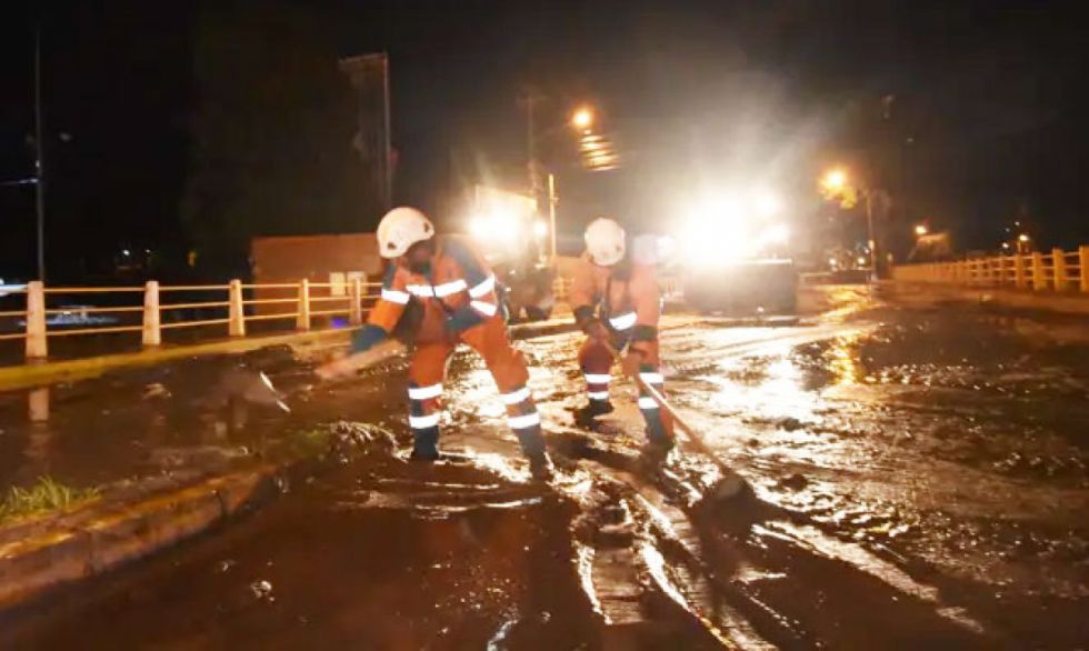 Alcaldía de La Paz registra al menos 89 casos de contingencias por la lluvia