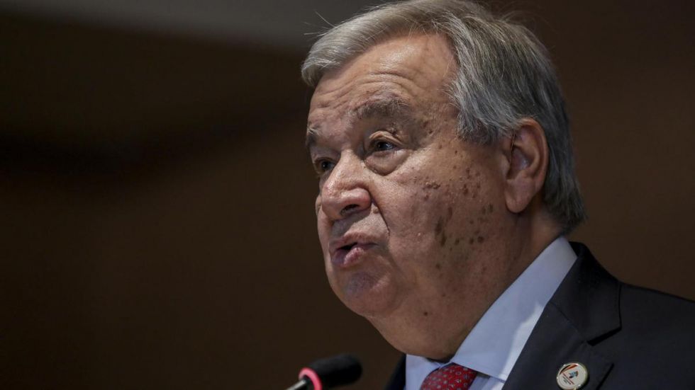 Súplica de Guterres pese al escándalo de Palestina