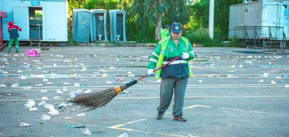 Jueves de Comadres generó 10 toneladas de basura