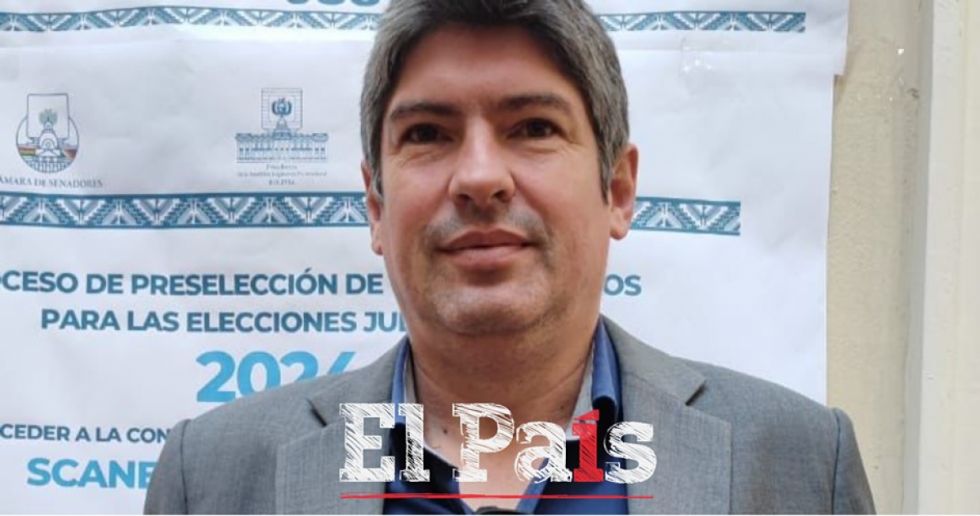 Donoso, el primer tarijeño en postular como candidato al TCP