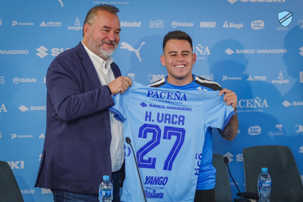Henry Vaca llega a Bolívar con el desafío de hacer de 2024 su año 