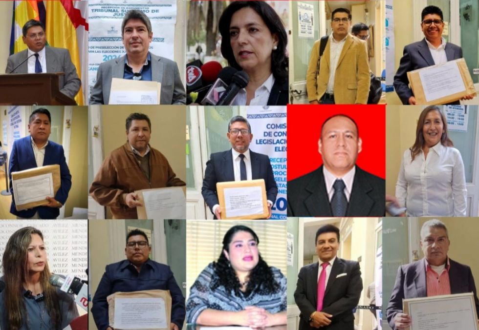 Elecciones Judiciales: Tarija tiene 27 aspirantes al TSJ y TCP