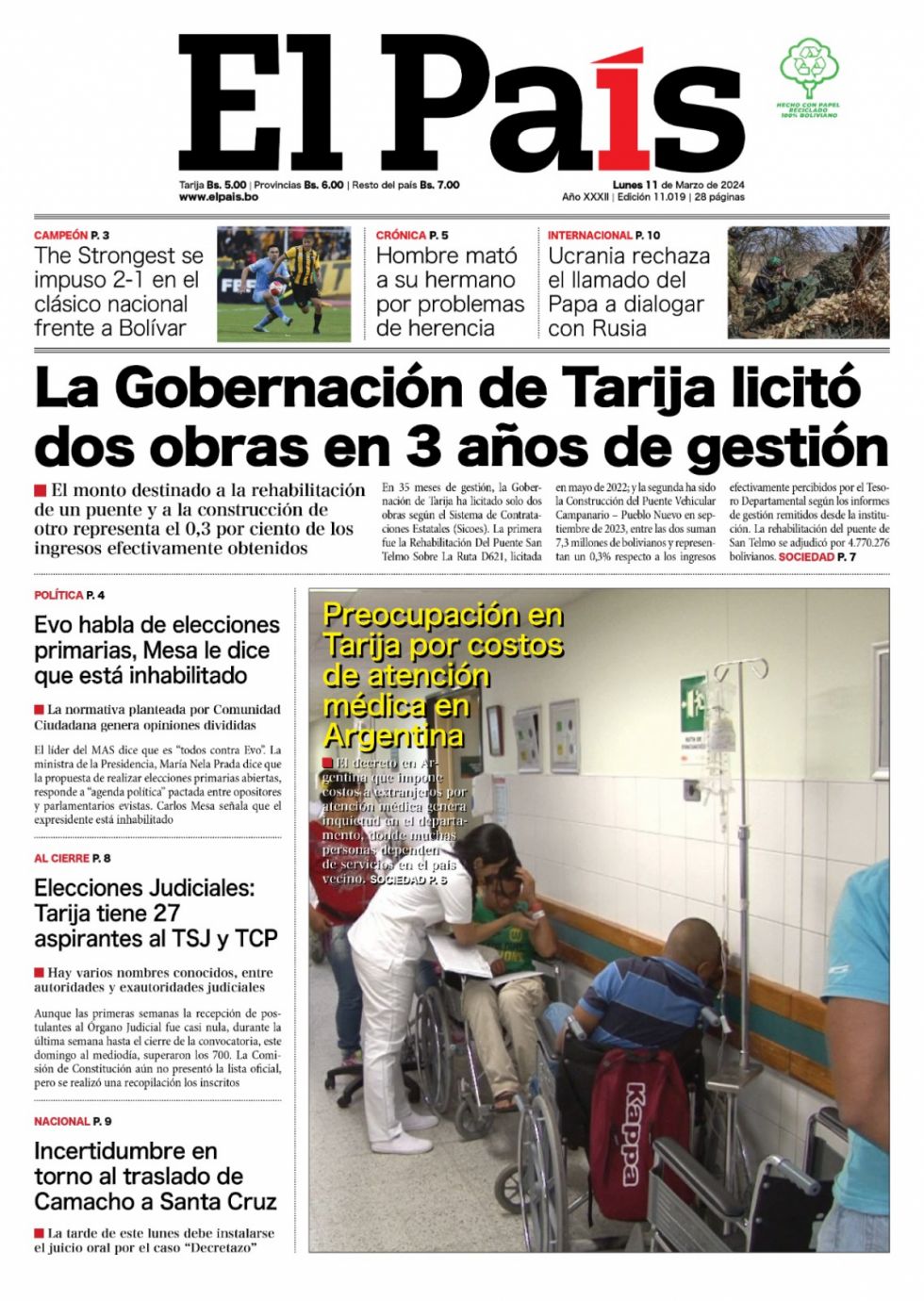 La escasez de obras, los postulantes a tribunales, el caos en Haití y mucho más: Lee las imprescindibles