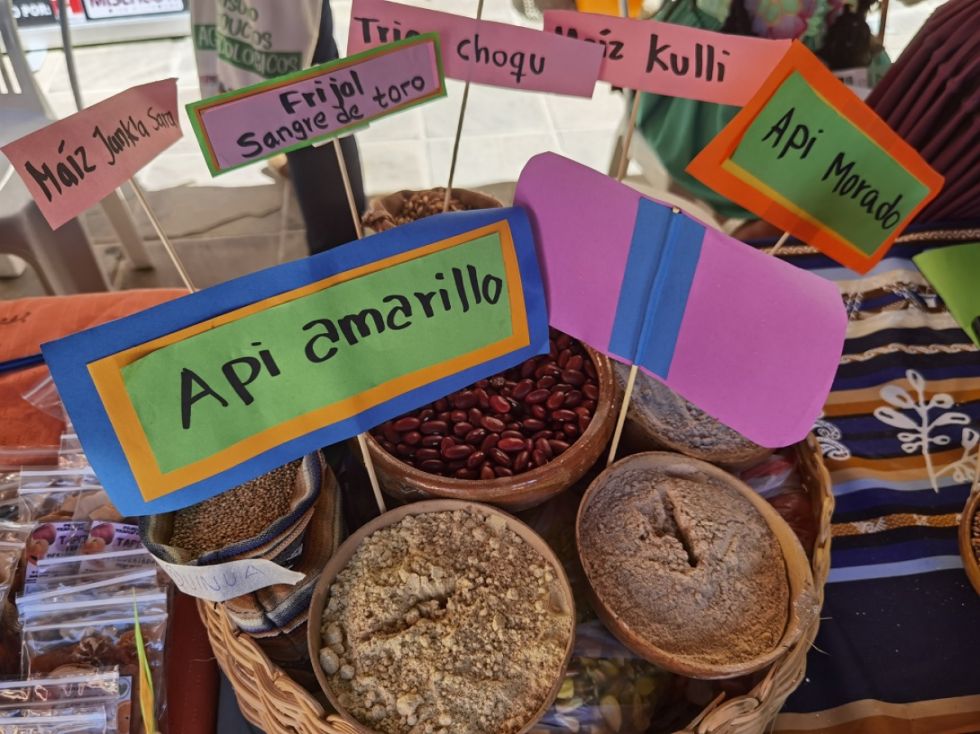 Una canasta de alimentos soberanos.