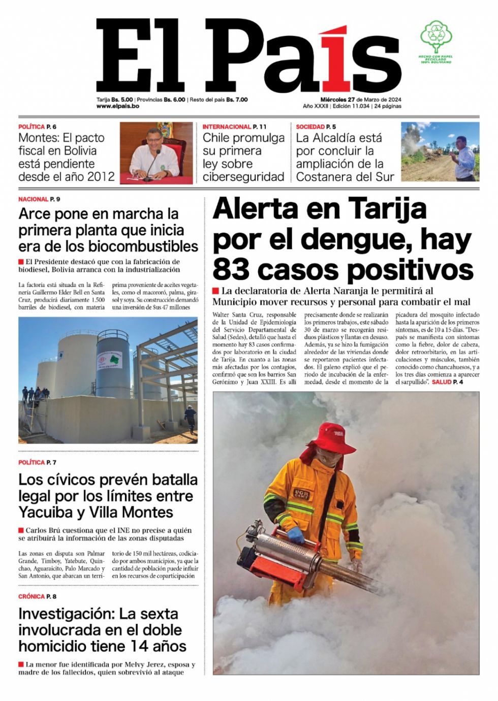 Los perros y el avión; el Pacto Fiscal negado; los trucos de Venezuela... Le las imprescindibles aquí
