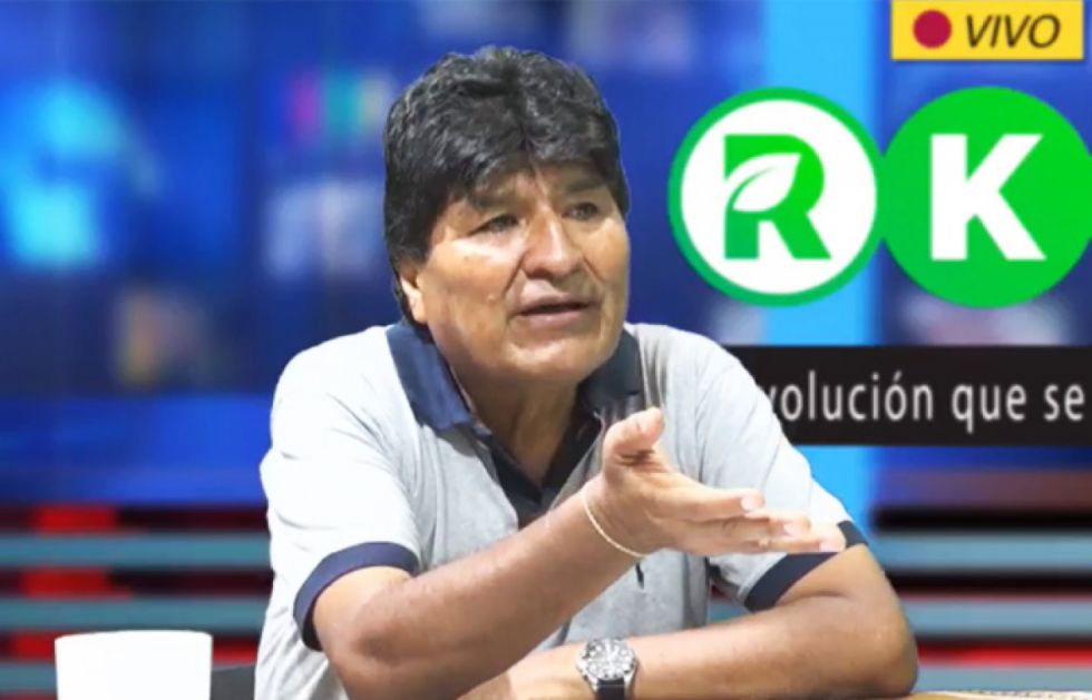 Evo reta a Arce a elecciones internas por la unidad del MAS